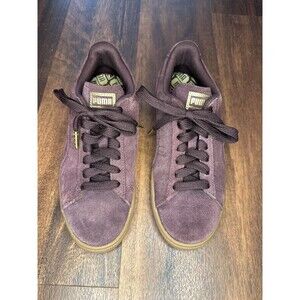 PUMA Suede Classic Winetasting Gum Women's Size 8 EUC!!!